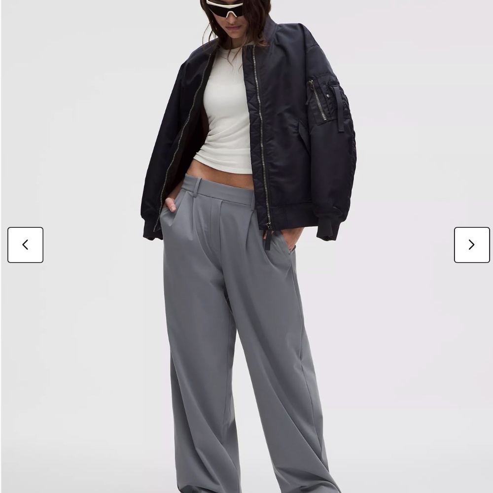 NWT Lululemon Daydrift High-Rise Trouser *Regular Solar Grey Size S